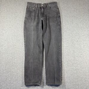 Y2K Levi's 550 Relaxed Fit Jeans Mens 34X34 Black